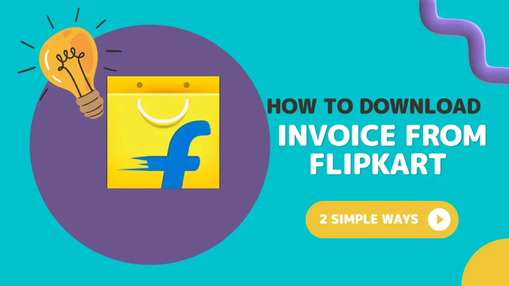 how to download invoice from flipkart